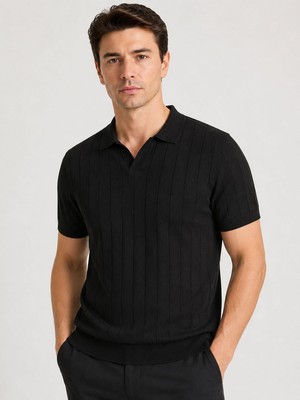 Classics Men Turbulance Slim Fit Erkek Polo Yaka Triko Tişört  7752