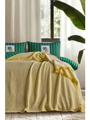 Doqu Home Jungle Muse Mina Pike Çift Sarı