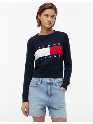 Tommy Hilfiger Tjw Flag Crew Neck Sweater Ext