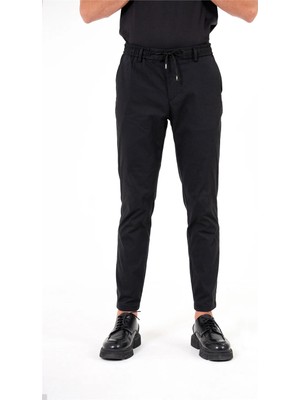 gmg firenze Beli Lastikli Arka Cebi Gizli Fermuarlı Jogger Erkek Pantolon