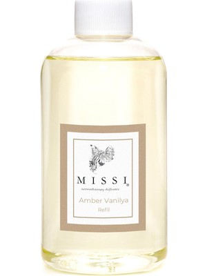 Missi 250 ml Amber Vanilya Yedek Esans