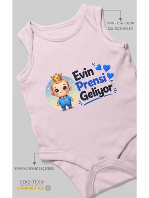 Morivo Kids Evin Prensi Geliyor! Sıfır Kollu Bebek Zıbını %100 Pamuk