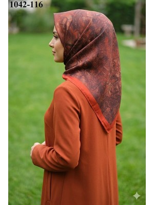 Velscarfs Soft Pamuk Parla Eşarp (Kiremit) 1042-116