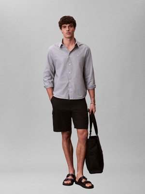 Calvin Klein 9 In Lınen Cargo Sho