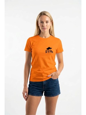 Unisex Regular Fit %100 Pamuk Bisiklet Yaka Premium Baskı Tişört