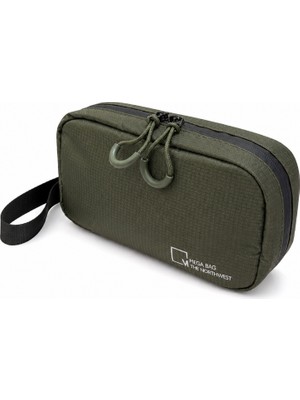 Baginn Erkek El Çantası Paraşüt Kumaş Suya Dayanıklı Portföy Stil El Çantası Traş Kozmetik Çantası 23*14CM