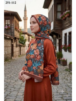 Sharell Fransız Ipeği Şal (Bakır) 251-112
