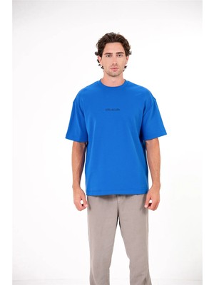 gmg firenze Bisiklet Yaka Ctrl+Alt+Del Baskılı Erkek T-Shirt