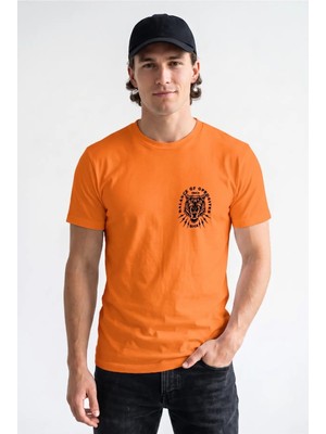 Unisex Regular Fit %100 Pamuk Bisiklet Yaka Premium Baskı Tişört