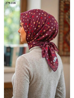 Sharell Desenli Soft Pamuk Eşarp 279-118