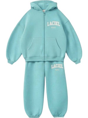 La'ciel Paris La’ciel Paris Winter Club Hoodie Soft Blue