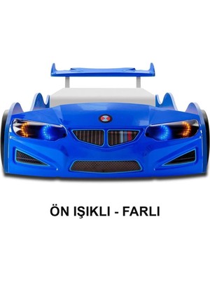 İnegöl'den Eve Bmw - Eco2 - Arabalı Yatak Araba Karyola - M7 Serisi - 4 Farklı Renk Seçeneği