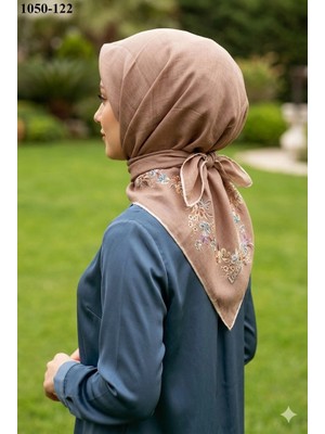 Lo'cella Soft Pamuk Eşarp (Sütlü Kahve) 1050-122