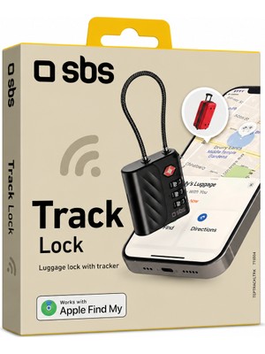 Sbs Akıllı Valiz Kilidi ve Takip Cihazı Tsa Onaylı  Find My Destekli