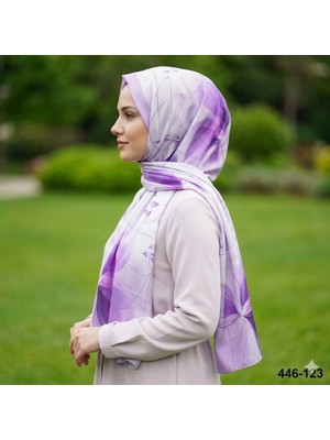 Buqle Dijital Desenli Soft Şal 446-123