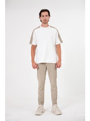 gmg firenze Bisiklet Yaka 00:39 Baskılı Erkek T-Shirt