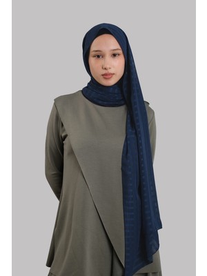 Hürrem Bone Laci Pratik Hazır Geçmeli Şal Desenli Şifon Hijab Boneli 2415_02