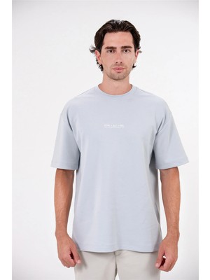 gmg firenze Bisiklet Yaka Ctrl+Alt+Del Baskılı Erkek T-Shirt