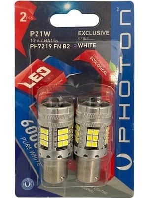 Photon P21W Beyaz Fanlı Blister