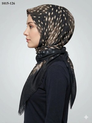 Dolce Life Dolce Cool Desenli Flamlı Pamuk Eşarp 1015-126
