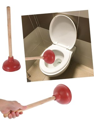 Depolife Banyo Klozet Pompası Kaucuk Güçlü Vakum Pompası Tuvalet Lavabo Evye Pisivar Tıkanık Açma