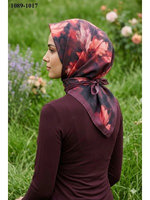 Velscarfs Soft Pamuk Parla Eşarp (Bordo) 1089-117