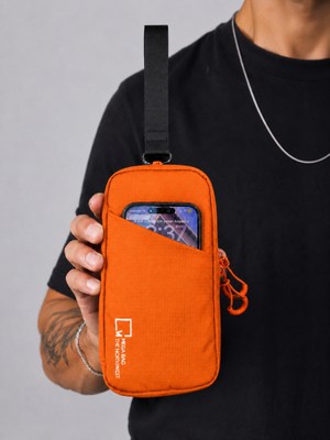 Baginn Erkek El Çantası Paraşüt Kumaş Suya Dayanıklı Portföy Stil El Çantası Traş Kozmetik Çantası 23*14CM
