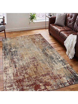 Kadife Kaymaz Pamuk Tabanlı Yıkanabilir Antibakteriyel Oval Çocuk Halısı 160X230