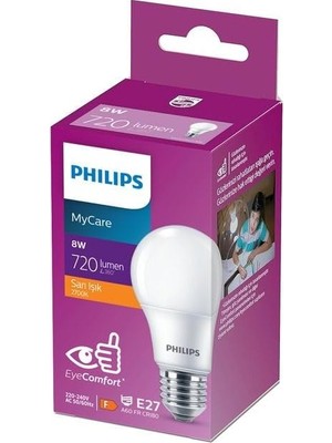 AyrStore LED Sarı Işık Ampul 8-60W