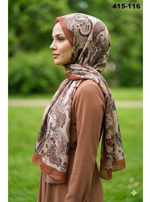 Eylül İpek Eylül Ipek Etnik Desen Soft Şal 415-116