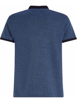 Tommy Hilfiger Dc Two Tone Honeycomb Slım Polo