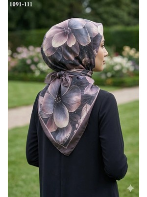 Velscarfs Soft Pamuk Parla Eşarp (Kahverengi) 1091-111