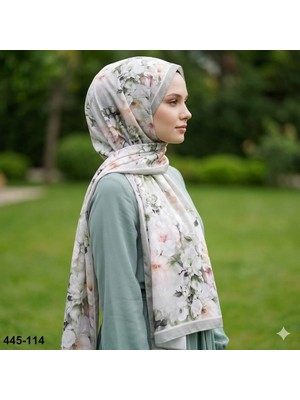 Buqle Dijital Desenli Soft Şal 445-114