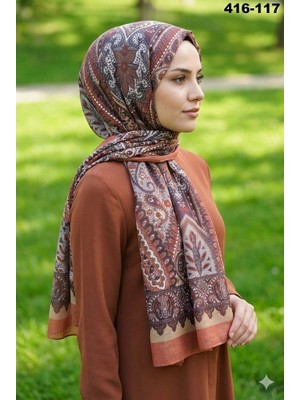 Eylül İpek Eylül Ipek Etnik Desen Soft Şal 416-117