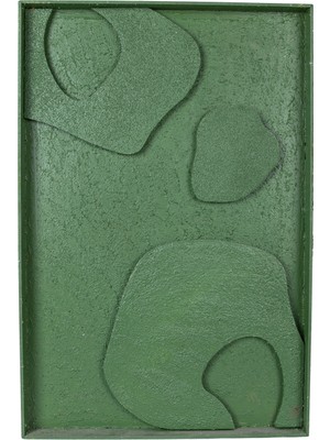 Herdekora Modern Tasarım Duvar Tablosu Yeşil 40X60 Cm.