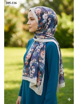 Belinda Scarf Bambu Kraş Pamuk Şal (Bej) 205-116