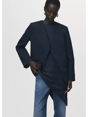 Mango Çift Düğmeli Kumaş Blazer Ceket