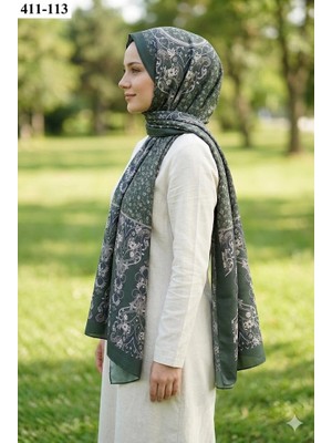 Soft İpek Soft Ipek Etnik Desen Soft Şal 411-113