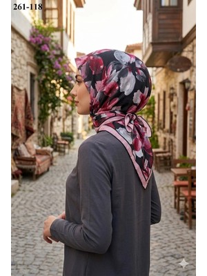 Moon Scarf Soft Pamuk Eşarp 261-118