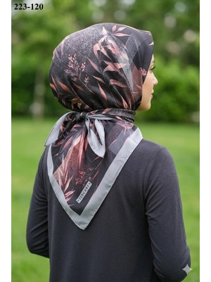 Velscarfs Soft Pamuk Parla Eşarp (Gri) 223-120