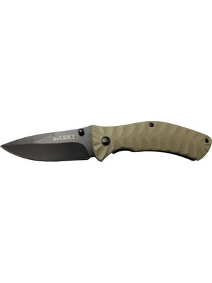 Mudanis Crkt Incendor 2078 Gri Kamp Çakı 17,5cm - Manuel, Plastik Sap, Kemerlikli