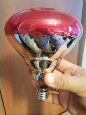 Osram 250W Infrared Kırmızı Ampul E27, Isıtıcılı Lamba