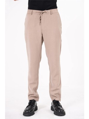 gmg firenze Beli Lastikli Arkası Çift Torba Cepli Jogger Erkek Pantolon