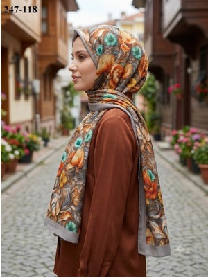 Sharell Fransız Ipeği Şal (Vizon) 247-118