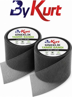 ByKurt Sineklik Tamir Bandı Kes Yapıştır Onar Pratik Bant 2 Adet