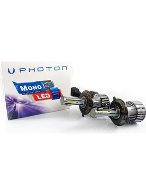 Photon Mono H4 12-24V LED Xenon 14000 Lümen Headlıght