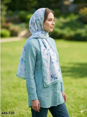 Buqle Dijital Desenli Soft Şal 445-120