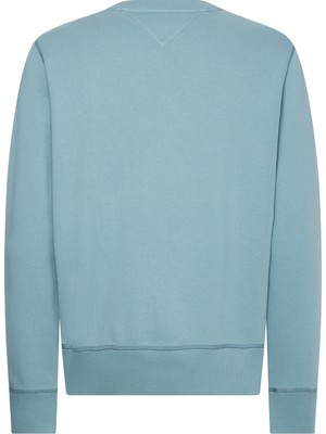 Tommy Hilfiger Contrast Stıtch Crewneck