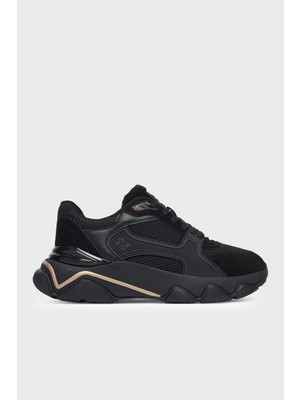 Guess Mazzy Logolu Sneaker Ayakkabı FLTMZ2FAB12 Bayan Ayakkabı Fltmz2 FAB12 Black
