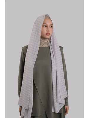 Hürrem Bone Taş Pratik Hazır Geçmeli Şal Desenli Şifon Hijab Boneli 2415_46